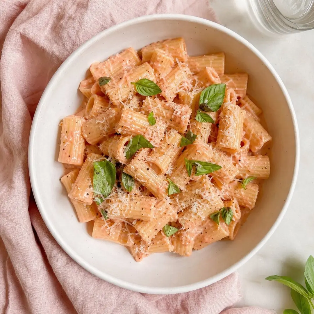 Pink Vodka Rigatoni